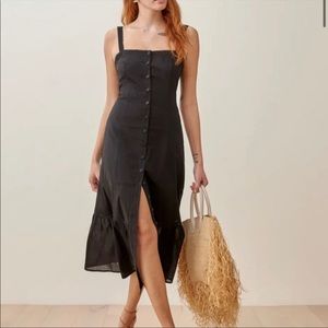 Reformation Black Dress